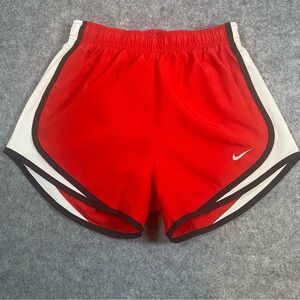 Nike Women's Dri-FIT Tempo Athletic Running Shorts Size XS Red